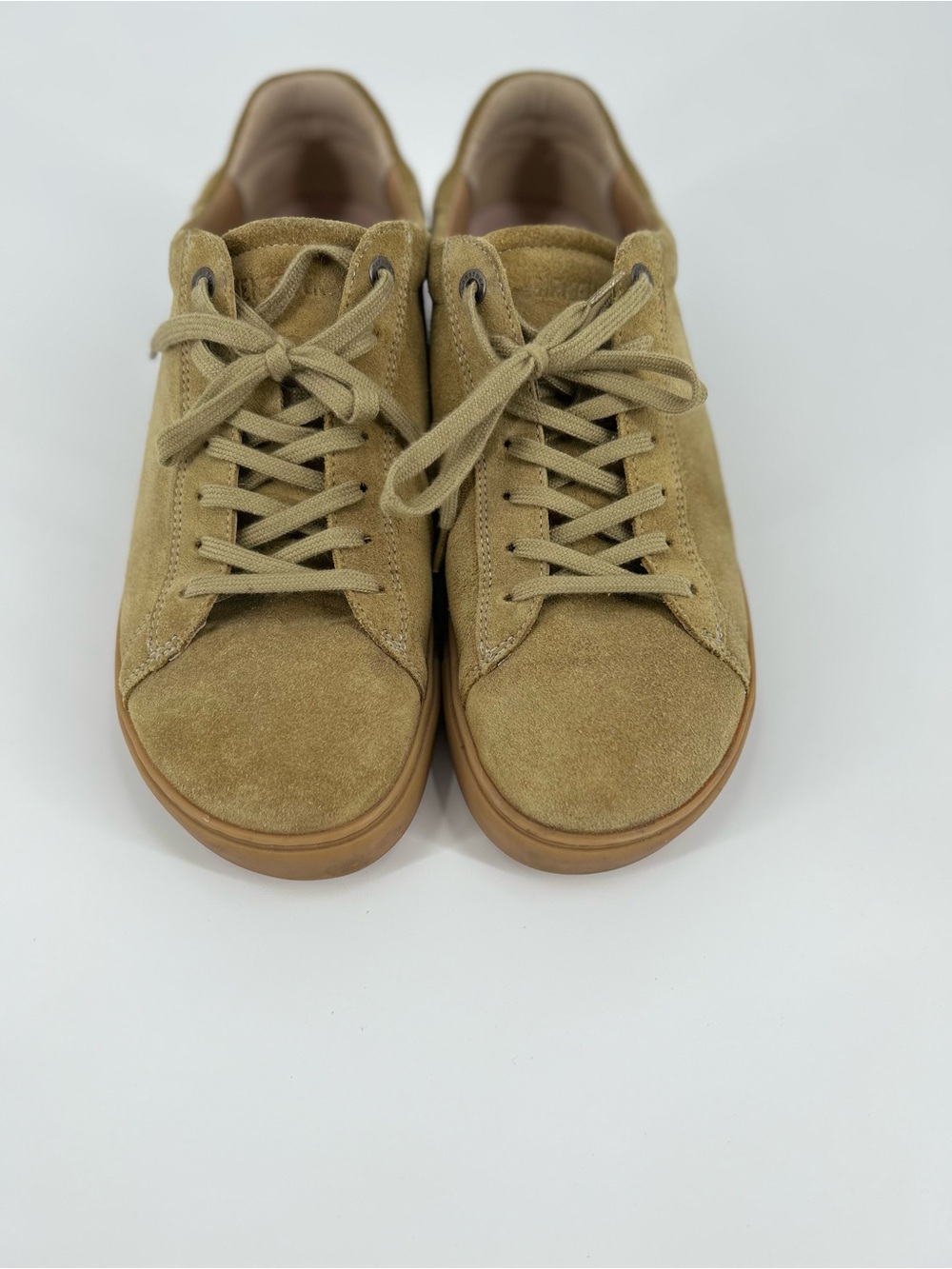 Birkenstock Bend Low Suede Sneakers Khaki Tan EU 41 US W10 M8